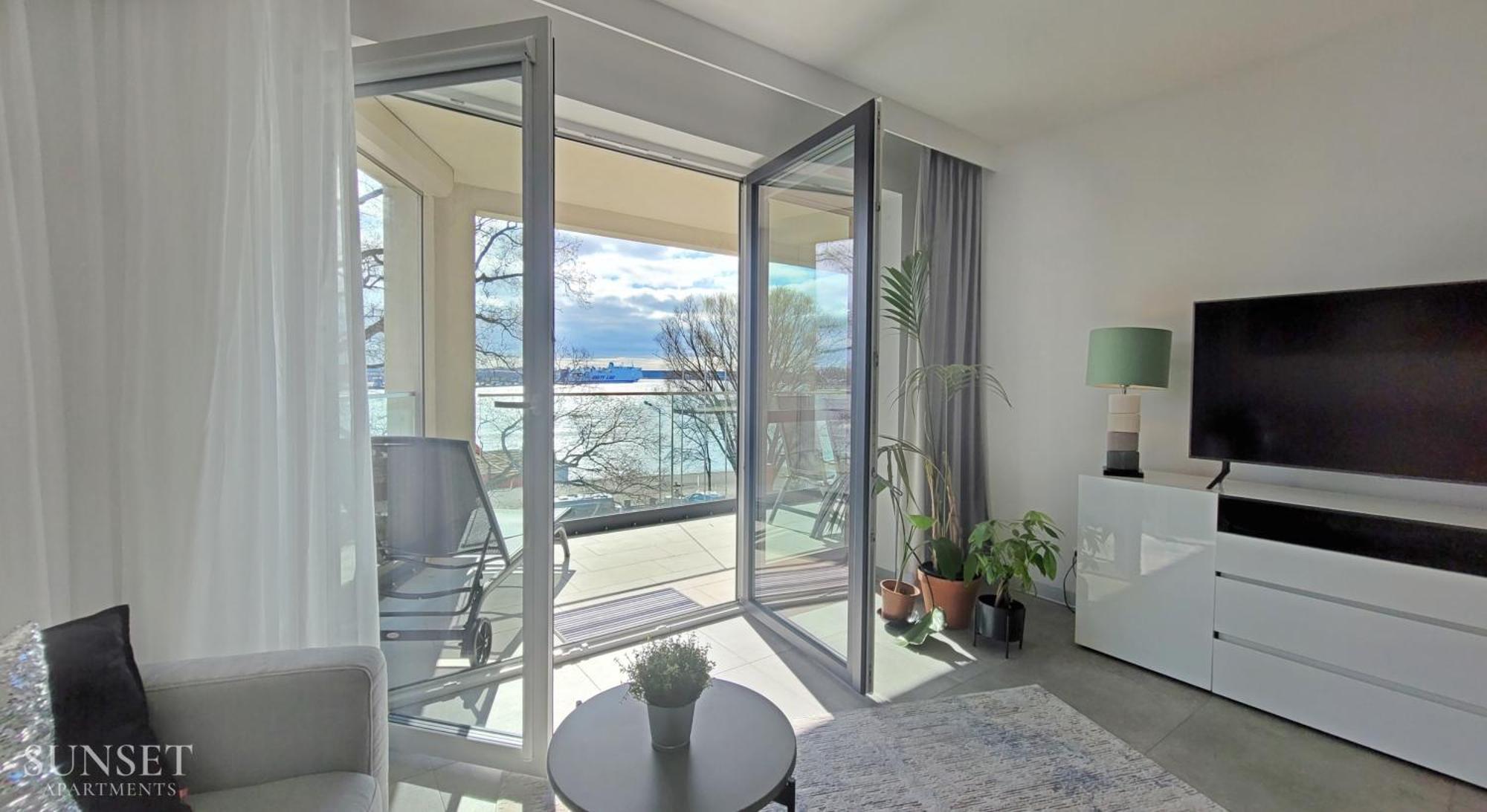 Sunset Apartments - Flotylla. Widok Na Port + Parking. Świnoujście  Eksteriør billede