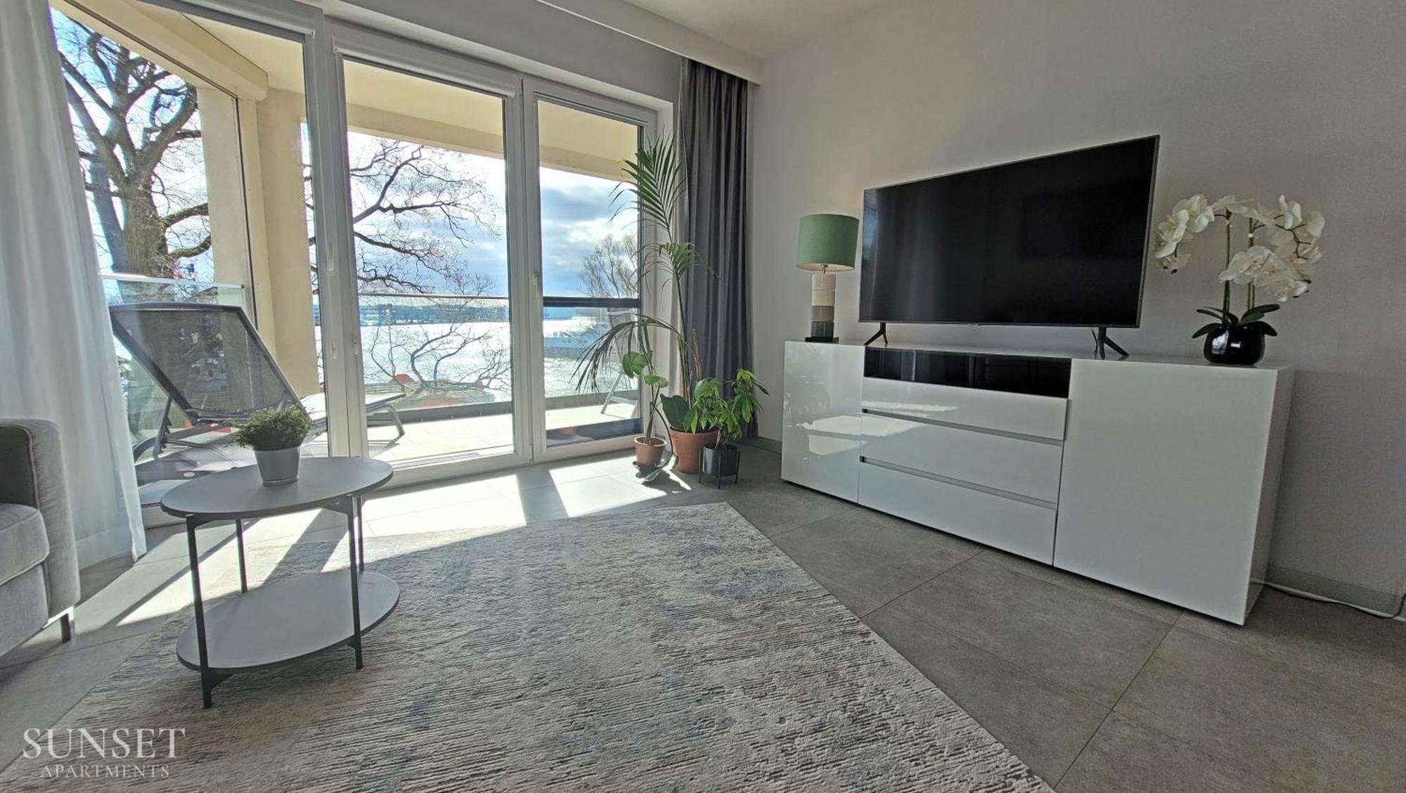 Sunset Apartments - Flotylla. Widok Na Port + Parking. Świnoujście  Eksteriør billede