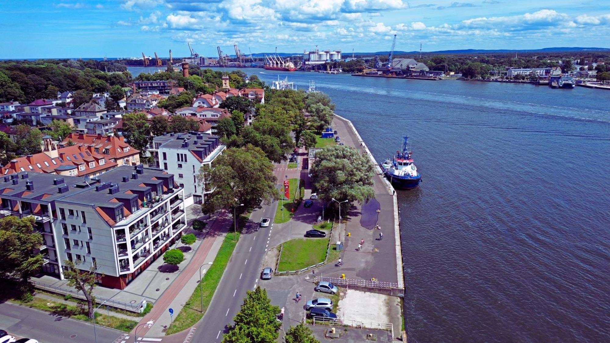 Sunset Apartments - Flotylla. Widok Na Port + Parking. Świnoujście  Eksteriør billede